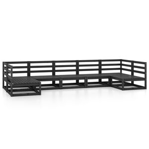 vidaXL 7-osaline aiam&ouml;&ouml;blikomplekt, m&auml;nnipuit