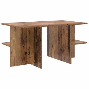 vidaXL Kohvilaud Vana puit 87 x 50 x 45 cm T&ouml;&ouml;deldud puit