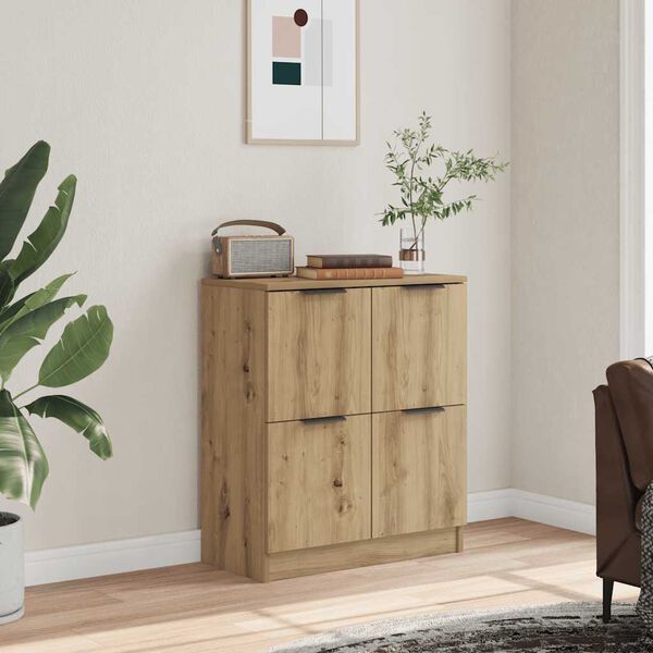 vidaXL puhvetkapp, käsitöötamm, 60 x 30 x 70 cm, tehispuit