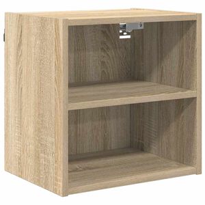 vidaXL Seinakapp ladustamisega Sonoma tamm 40 x 29,5 x 40 cm Tehispuit