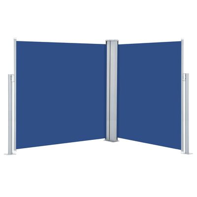 vidaXL lahtitõmmatav külgsein, sinine, 160 x 600 cm