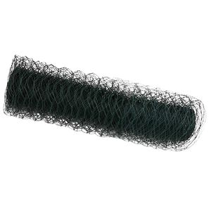 vidaXL Heksagonaalne tara Roheline 0,8 x 25 m PVC