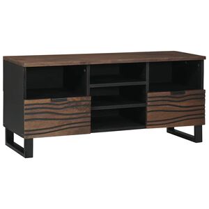 vidaXL TV &Uuml;ksused sahtliga P&auml;hklipuit 100 x 33 x 46 cm Tehispuit