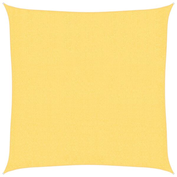 vidaXL HDPE päikesepuri kandiline 3,6x3,6 m beež