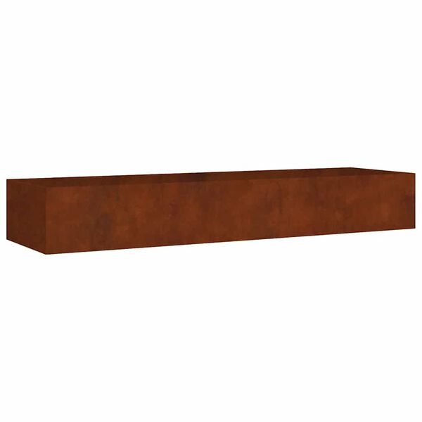 vidaXL taimekast, 280 x 80 x 40 cm, Corten-teras