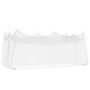 vidaXL Aia s&auml;&auml;sev&otilde;rk 220 mesh Valge 3 x 6 x 2,5 m Pol&uuml;ester