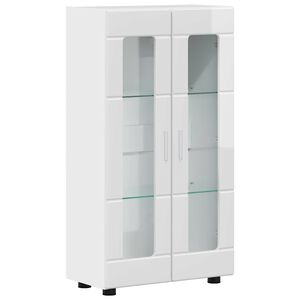 vidaXL K&otilde;ide FLORIN Kergelt l&auml;ikiv valge 55,5 x 29 x 100 cm Tehispuit