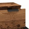 vidaXL puhvetkapid 2 tk Vana puit 30x30x70 cm Engineered Wood