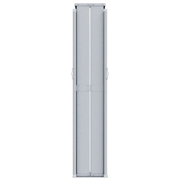 vidaXL lahtit&otilde;mmatav k&uuml;lgsein, 180 x 1000 cm, punane