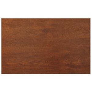vidaXL Akna aluskate Pruun puit 80 x 50 x 4,5 cm PVC