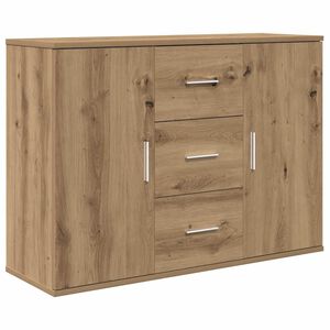 vidaXL puhvetkapp Artisan Oak 90x29,5x65 cm Engineered Wood