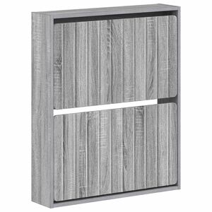 vidaXL Seinale kinnitatav jalan&otilde;ude kapp ZWOLLE 71 x 17 x 86 cm