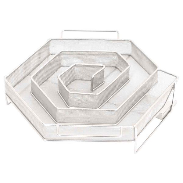 vidaXL k&uuml;lmsuitsu generaator, 6 k&uuml;ljega, 22,5 cm, roostevaba teras