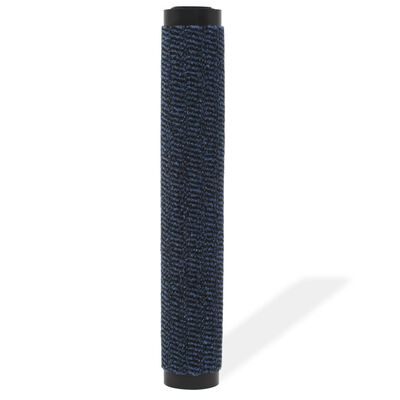 vidaXL uksematt, kandiline, 60 x 90 cm, sinine
