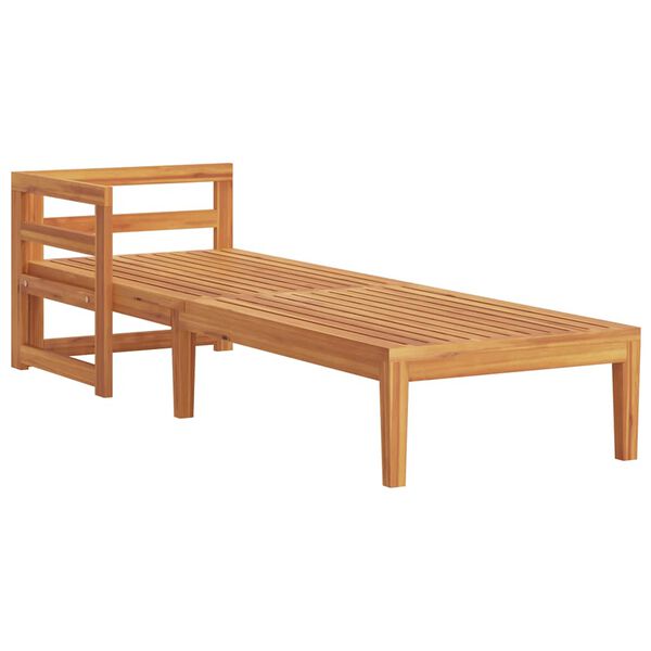 vidaXL p&auml;evitustool 1 k&auml;etoega, kreemjasvalge, akaatsiapuit