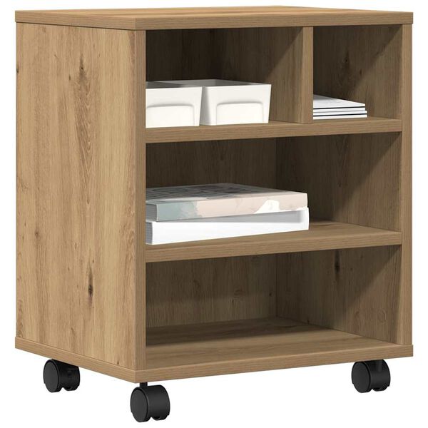 vidaXL Printeri alus käsitöötamm 41 x 32 x 48 cm Tehispuit