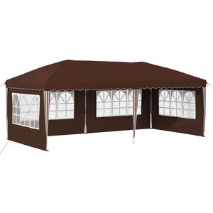 vidaXL &Uuml;hepuuline peotelk 575 x 289 x 245 cm Pruun