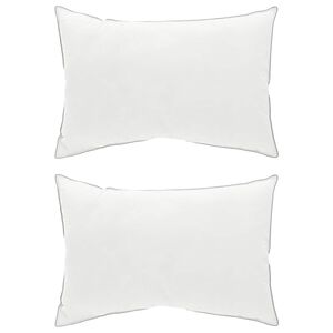 vidaXL Padi 2 tk 40 x 60 cm Austraalia vill Valge