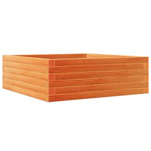 vidaXL aia taimekast, vahapruun,70x70x23 cm, m&auml;nnipuit