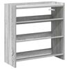 vidaXL kingariiul, hall sonoma tamm, 60 x 25 x 62 cm, tehispuit
