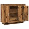 vidaXL puhvetkapp Old Wood 92x35x75 cm Engineered Wood