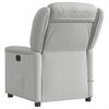 vidaXL Massage Recliner Tool Cloud Grey Fabric
