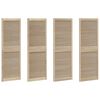 vidaXL Kappi Uks 4 pcs Neutraalne 170 x 2,1 x 59,5 cm Tahke m&auml;nd