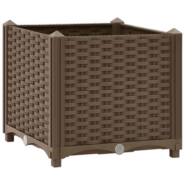 vidaXL taimekast 40 x 40 x 38 cm, polüpropüleen