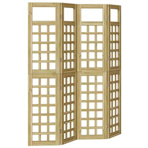 vidaXL Privaatsust&otilde;ke Meepruun 160 x 180 cm Kindel m&auml;nnipuidust