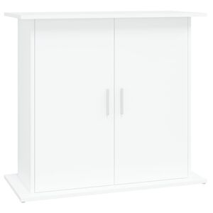 vidaXL akvaariumi alus, valge, 81 x 36 x 73 cm, tehispuit