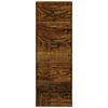 vidaXL jalatsikapp, suitsutatud tamm, 59x17x169 cm, tehispuit