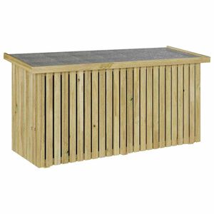 vidaXL Aia Salvestuskast ladustamisega Neutraalne 119 x 44 x 58,5 cm