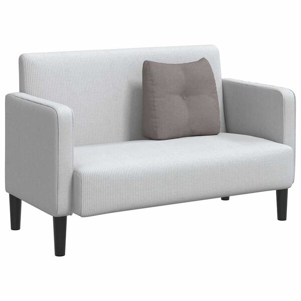 vidaXL Seljatugi padi Pruunikashall 45 x 24 x 50 cm kangas