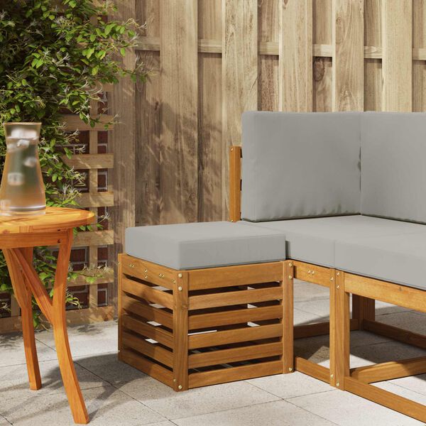 vidaXL V&auml;litoolpinke Tugev akatsiapuu Neutraalne