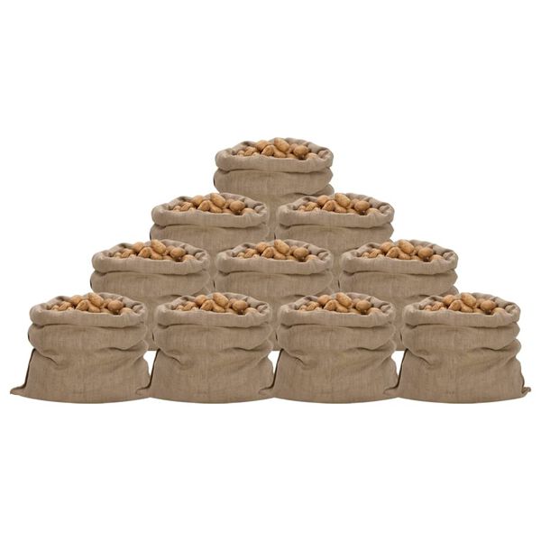 vidaXL džuudist kotid 10 tk 100 x 110 cm 100% džuut 340 g/m²