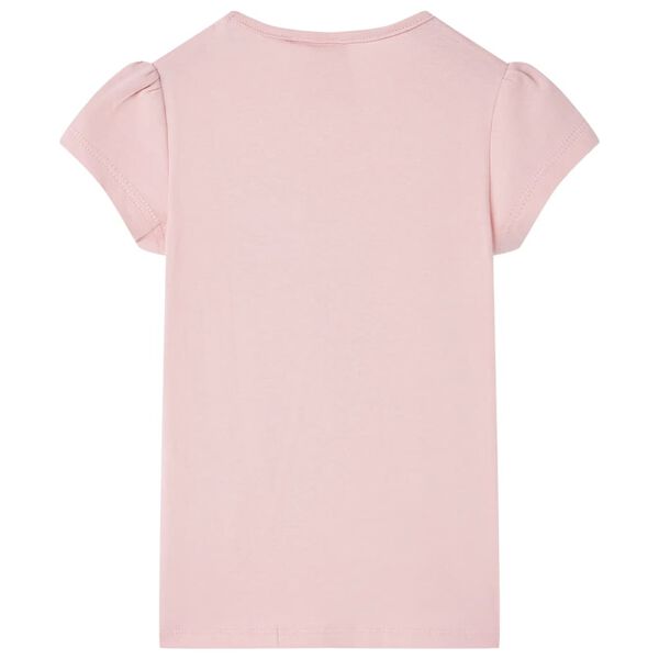 Laste T-s&auml;rk, heleroosa, 116