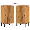 vidaXL külgkapp, 40x33x75 cm, akaatsiapuit