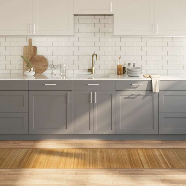 vidaXL vaip, ristk&uuml;likukujuline, naturaalne, 60 x 300 cm, bambus