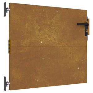 vidaXL aiav&auml;rav 85 x 100 cm corten terasest kandiline disain