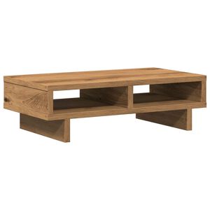 vidaXL monitorialus, k&auml;sit&ouml;&ouml;tamm, 50x27x15 cm, tehispuit