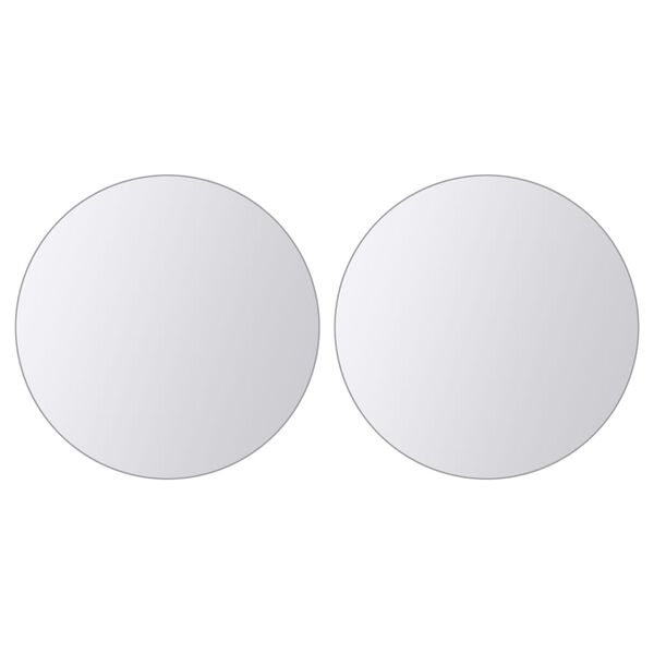 vidaXL 16-osaline peegelplaatide komplekt, mitmekujuline klaas