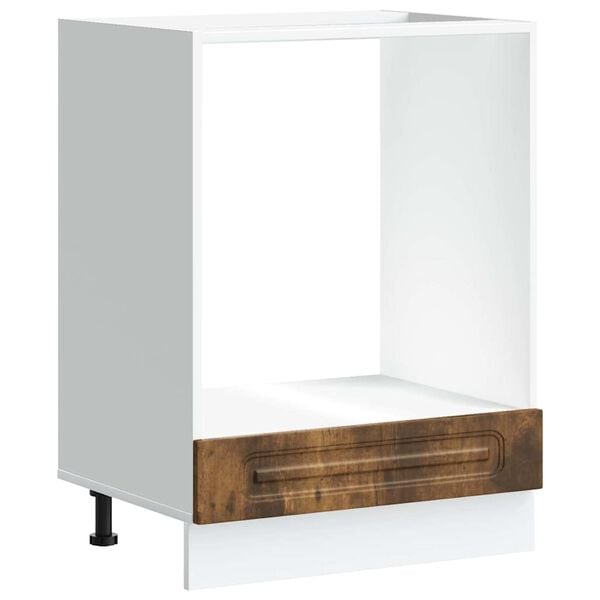 vidaXL ahjukapp, Kalmar, suitsutatud tamm, tehispuit