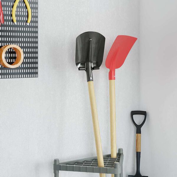 vidaXL Labida pea H&otilde;bedane 33 x 21 cm Pulberv&auml;rvitud teras