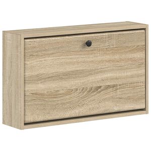 vidaXL Seinale kinnitatav jalan&otilde;ude kapp BREDA 71 x 17 x 43 cm