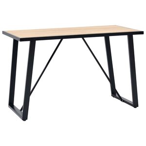 vidaXL s&ouml;&ouml;gilaud, tamm, 120 x 60 x 75 cm, MDF
