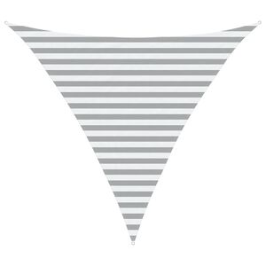 vidaXL P&auml;ikesepuri Helehall ja valge 3 x 3 x 3 m 100% pol&uuml;ester Oxford