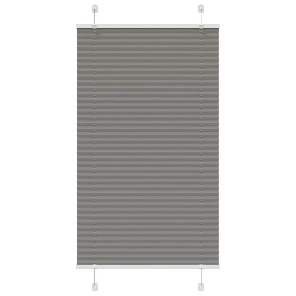 vidaXL plisseeritud ruloo antratsiit 70x150 cm kanga laius 69,4 cm