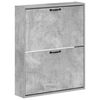 vidaXL Seinale kinnitatav jalan&otilde;ude kapp HOORN 71 x 17 x 86 cm