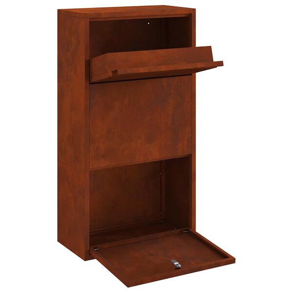 vidaXL Pakiautomaat ladustamisega Rooste 44 x 22 x 82 cm terase t&uuml;&uuml;p