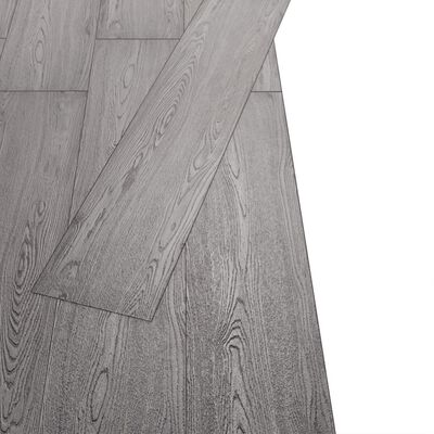 vidaXL mitte iseliimuvad PVC-põrandalauad 5,26 m², 2 mm, tumehall